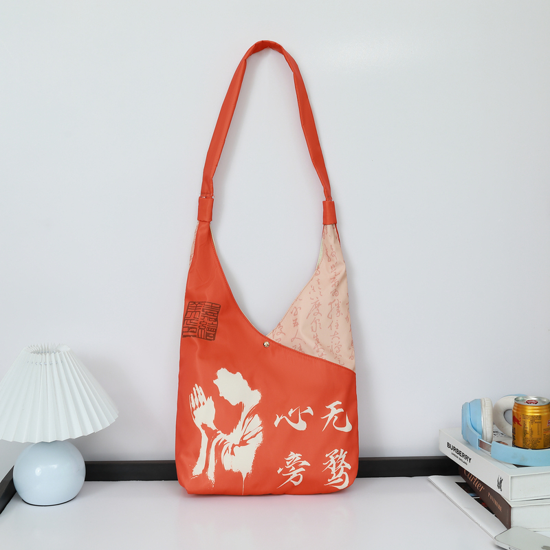 嘉绘美 可印花环保可回收帆布购物袋 定制Logo 100%纯棉帆布托特包-08